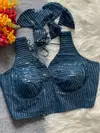 Tew 1012 Faux Georgette with Heavy Embroidery & Sequence Work Partywear Blouses Wholesale Suppliers In Mumbai